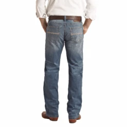 Rock & Roll Men's Reflex Straight Rope Medium Vintage Jeans RRMD0SRZSO