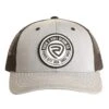 Men's Rock N Roll Cowboy Grey Round Logo Cap -Rock & Roll 128506 default l