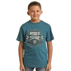 Boy's Rock N Roll Cowboy Rodeo Tour Tee