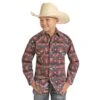 Dale Brisby Boys Aztec Print Shirt