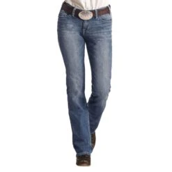 Rock & Roll Denim Women's Medium Wash Riding Jean