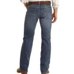 Rock N Roll Cowboy Men's Vintage 46 Pistol Straight Reflex Jeans -Rock & Roll 152153 default l f2b673bf 1ac1 4f27 a85c 37d524689eb2