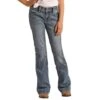 Rock & Roll Denim Girl's Denim Medium Wash Trouser -Rock & Roll 152529 default l
