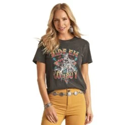 Rock & Roll Denim Women's N Roll Graphic Tee