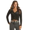 Rock & Roll Denim Women's N Roll Velvet Top -Rock & Roll 154235 default l