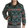 Rock & Roll Denim Men's Heavy Jacquard Cotton Aztec Bomber Coat -Rock & Roll 155902 default l