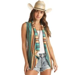 Rock & Roll Denim Women's Roll Serape Vest -Rock & Roll 156013 default l a08127d9 04c5 466d b28d 86a1baf09e1e
