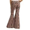 Rock & Roll DenimGirls Tan Aztec Bell Bottom -Rock & Roll 156055 default l
