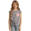 Rock & Roll Denim N Girls Stars And Stripes Pocket Tee -Rock & Roll 156109 default l
