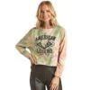 Rock & Roll Denim Women's Tie-Dye Graphic Pullover -Rock & Roll 156376 default l