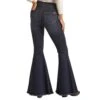 Rock & Roll Denim Button Bell High Rise Flare Jeans -Rock & Roll 157676 default l