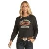 Rock & Roll Denim Long Sleeve Boxy Graphic Tee -Rock & Roll 159061 default l