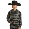 Rock & Roll Denim Boys Camo Print Hoodie -Rock & Roll 159231 default l