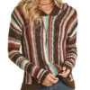 Rock & Roll Denim Boho Stripe Hoodie -Rock & Roll 159353 default l