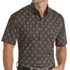 Rock N Roll Cowboy Black Medallion Print Button Down 1 Rock N Roll Cowboy Black Medallion Print Button Down -Rock & Roll 159526 default l