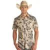 Rock & Roll Denim Men's Tropical Snap Shirt -Rock & Roll 162621 default l