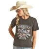 Rock & Roll DenimWomens Midnight Rodeo Tee -Rock & Roll 162753 default l