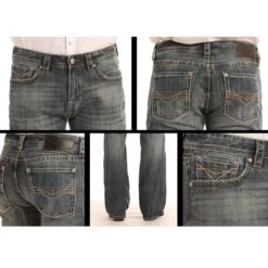 Rock & Roll Denim Men's Pistol Straight Leg Jeans M1P9263 -Rock & Roll 57 1b690a16 bc8d 4ce9 a100 850aff0bbae5
