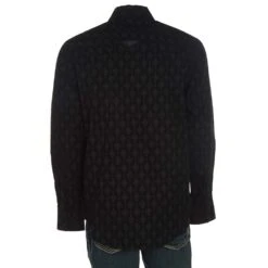 Rock N Roll Cowboy N Black Medallion Print Shirt -Rock & Roll B2S8098 ROCK N ROLL 3