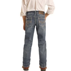 Rock & Roll Denim Boy's Reflex Revolver Medium Vintage Jeans BBS2810 -Rock & Roll BBS2810 B