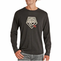 Rock & Roll® Men's Logo Flame Resistant Long Sleeve T-Shirt F8-8119