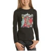 Rock & Roll Cowgirl Children's Squad Goals Black T-Shirt G4T1557-01 1 Rock & Roll Cowgirl Children's Squad Goals Black T-Shirt G4T1557-01 -Rock & Roll G4T1557