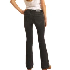 Rock & Roll Denim Kid's Extra Stretch Black Trouser Jeans G5F2722 -Rock & Roll G5F2722 B