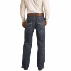 Rock & Roll Denim® Men's Double Barrel Straight Leg Jeans M0S2767