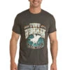 Rock & Roll Denim Men's Bull Rider Graphic Short Sleeve T-Shirt R9T5532 -Rock & Roll R9T5532