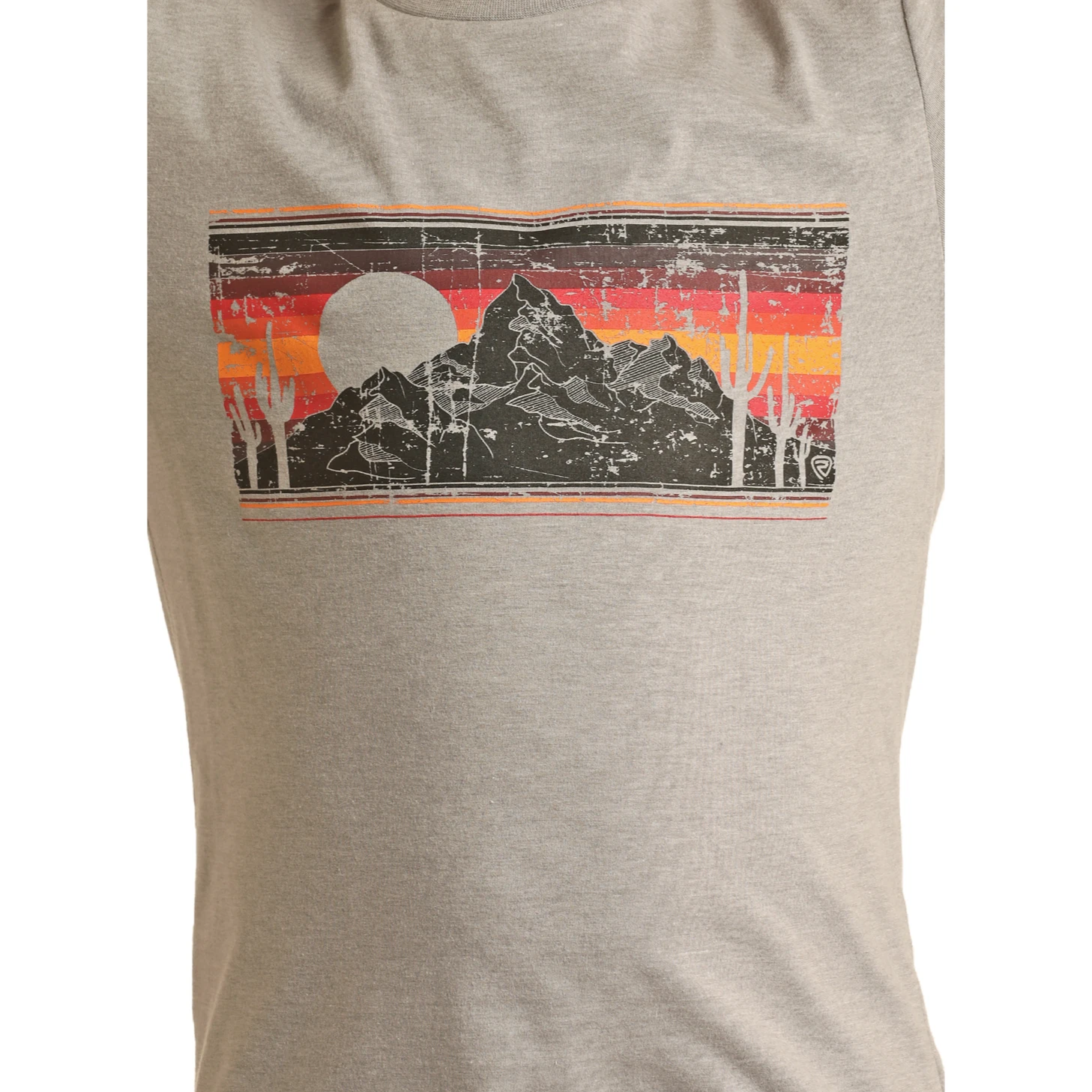 Rock & Roll Denim Kid's Grey Mountain Graphic T-Shirt RRBT21R061-05 4 Rock & Roll Denim Kid's Grey Mountain Graphic T-Shirt RRBT21R061-05 - Image 2