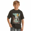 Rock & Roll® Youth Boy's Dale Brisby Graphic Black T-Shirt RRBT21R069-01 -Rock & Roll RRBT21R069 01