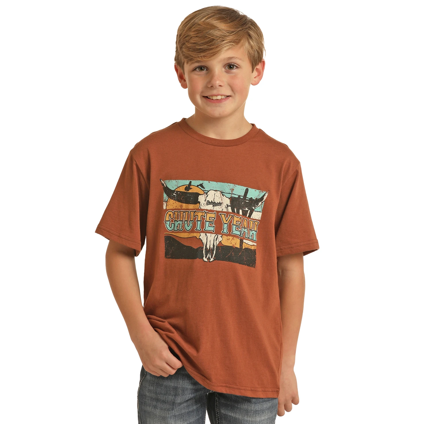 Rock & Roll® Youth Boy's "Chute Yeah" Graphic T-Shirt RRBT21R06A-90 3 Rock & Roll® Youth Boy's "Chute Yeah" Graphic T-Shirt RRBT21R06A-90