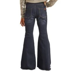 Rock & Roll Denim Blue Bell Bottoms -Rock & Roll RRGD7PR0FZ 1