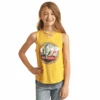 Rock & Roll® Youth Girl's Desert Graphic Yellow Tank Top RRGT20RZM3 -Rock & Roll RRGT20RZM3