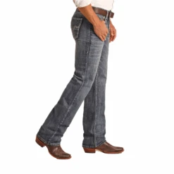 Rock & Roll Men's Two Tone Raise Medium Vintage Jeans RRMD0SRZSR -Rock & Roll RRMD0SRZSR2