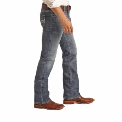 Rock & Roll Men's Pistole Straight Medium Vintage Wash Jeans RRMD1PRZSM -Rock & Roll RRMD1PRZSM3