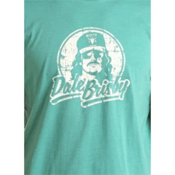 Rock & Roll® Unisex Dale Brisby Graphic Turquoise T-Shirt RRUT21R06G-86 7 Rock & Roll® Unisex Dale Brisby Graphic Turquoise T-Shirt RRUT21R06G-86 -Rock & Roll RRUT21R06G 86 2