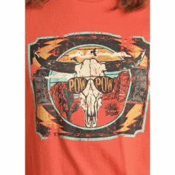 Rock & Roll Cowboy® Unisex Dale Brisby Burnt Orange T-Shirt RRUT21R0J0 7 Rock & Roll Cowboy® Unisex Dale Brisby Burnt Orange T-Shirt RRUT21R0J0 -Rock & Roll RRUT21R0J0 2