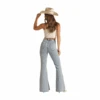 Rock & Roll Denim® Ladies High Rise Light Blue Flare Jeans RRWD6HR14N -Rock & Roll RRWD6HR14Nc