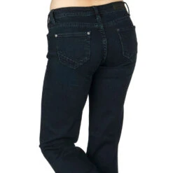 Rock & Roll Denim Mid Rise Extra Stretch Dark Wash Trousers Jeans -Rock & Roll W8M4164 3