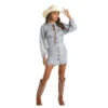 Rock & Roll Cowgirl Ladies Light Wash Long Sleeve Dress WD-3709 1 Rock & Roll Cowgirl Ladies Light Wash Long Sleeve Dress WD-3709 -Rock & Roll WD 3709 672cf620 2e41 41bf 8d47 dcf27ce14bd4