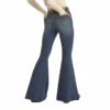 Rock & Roll Denim Ladies High Rise Bell Bottom Jeans WHB1670 -Rock & Roll WHB1670 B