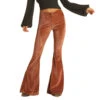 Rock & Roll Denim Ladies Bargain Bell Corduroy Copper Pants WPB2673 -Rock & Roll WPB2673