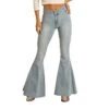 Rock & Roll Denim Ladies High Rise Light Vintage Jeans WPB9757 -Rock & Roll WPB9757Z