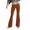 Rock & Roll Denim Ladies Bargain Bell Pecan Brown Flare Jeans WPH1709 -Rock & Roll WPH1709