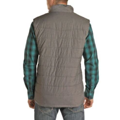 Rock & Roll Cowboy Men's Performance GreyVest 98-1124 -Rock & Roll amberod 3