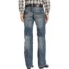 Rock & Roll Denim Men's Pistol Straight Leg Jeans M1P9263 -Rock & Roll m1p9263 3