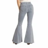 Rock & Roll Denim Ladies Light Wash Bell Bottom Jeans RRWD7PR0SE -Rock & Roll pr0se2