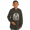 Rock & Roll Boy's Dale Brisby Black Hoodie RRBT94R066-01 -Rock & Roll r066