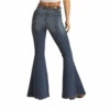 Rock & Roll Denim® Ladies Side Insert Bell Bottom Jeans RRWD7HR0SR-203 -Rock & Roll r0sback
